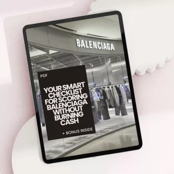 Best Times to Buy Balenciaga on Sale (Keep Your Size)