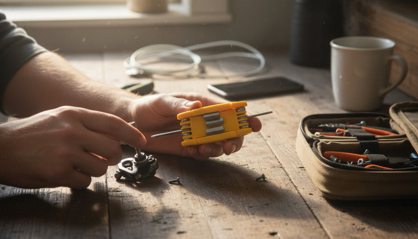8-in-1 Foldable Hex Key Set: Fast Fixes Anywhere
