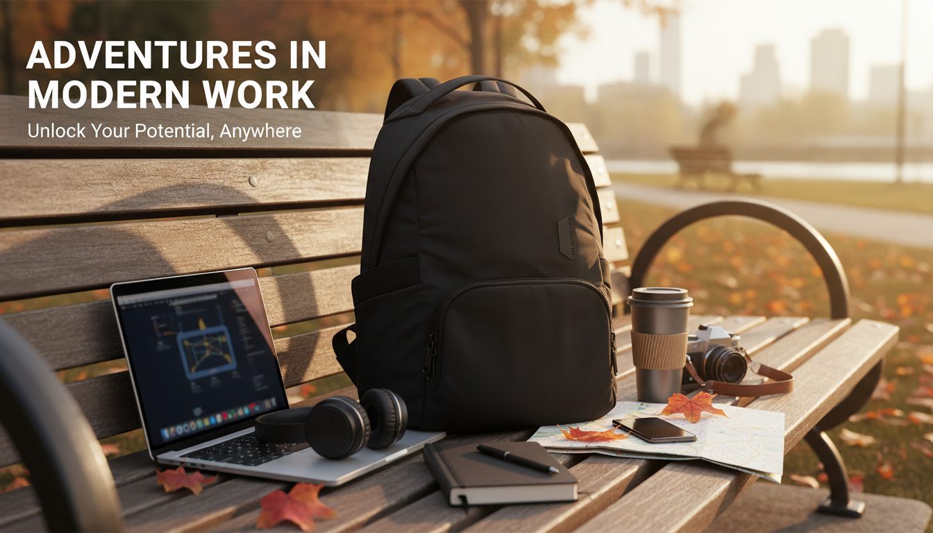 Anti-Theft Water-Resistant Laptop Backpack for Women