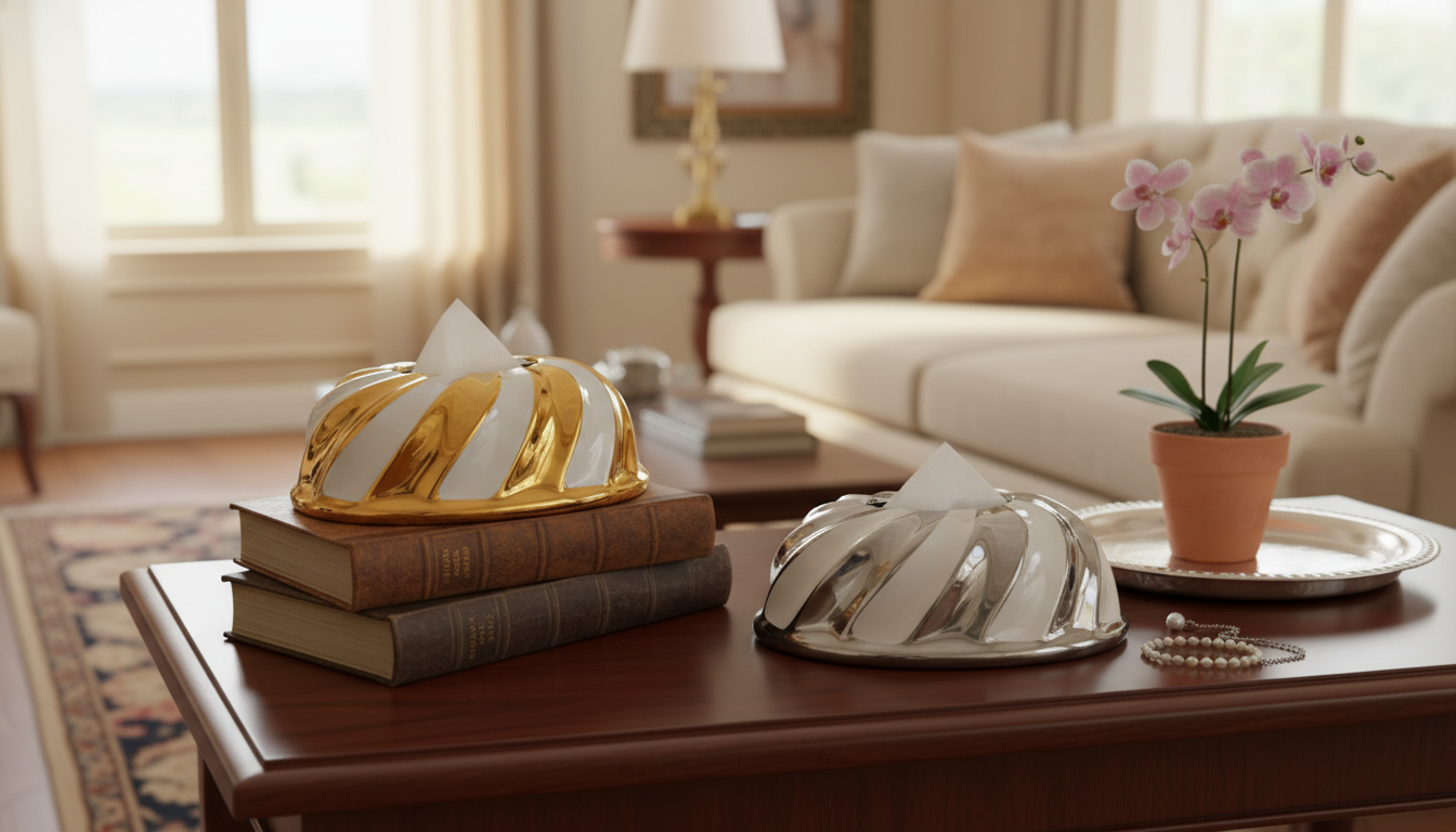Antique Ceramic Tissue Box Holder: A Subtle Room Upgrade