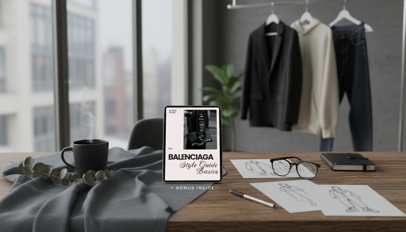 Balenciaga-Inspired Style: Capsule Wardrobe & Outfit Formulas