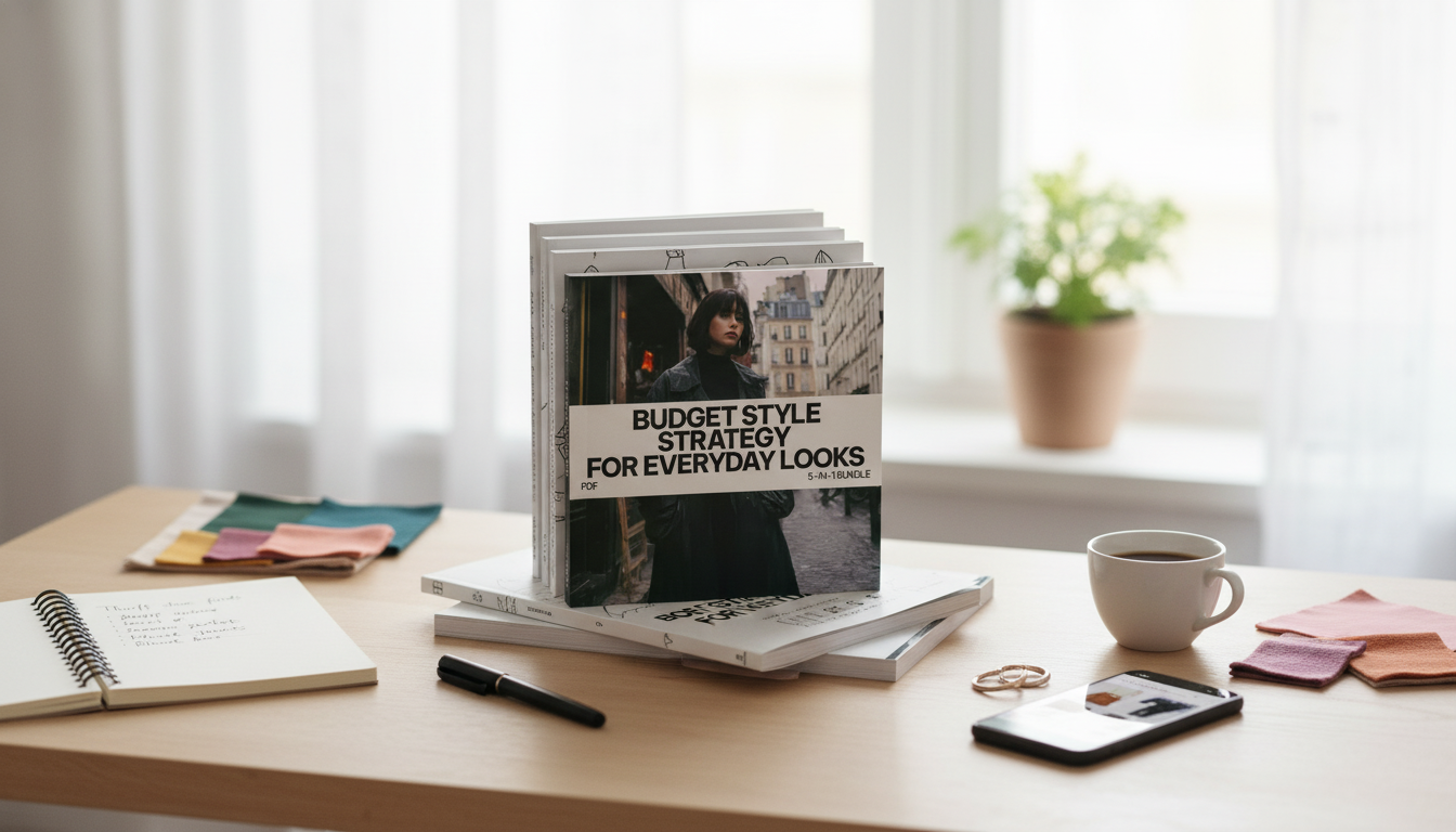 Budget Style Bundle: 5-in-1 Digital Outfit Planner