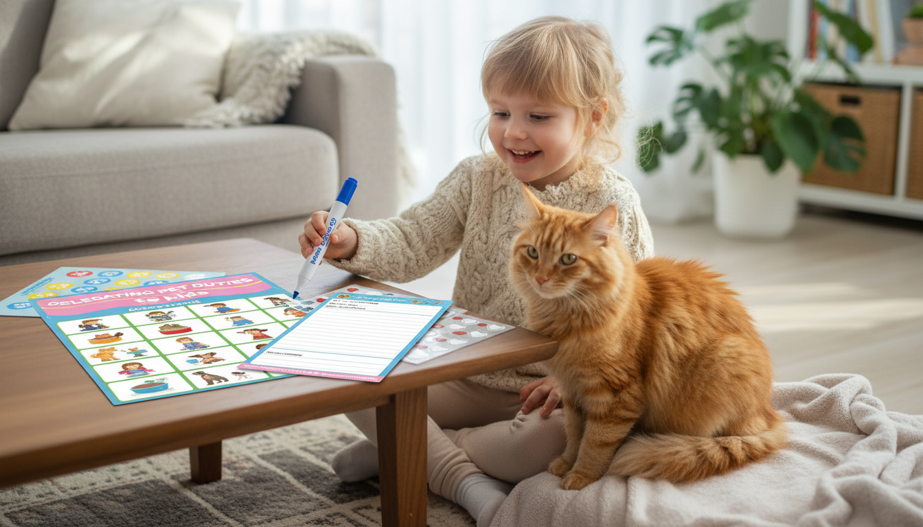 Kid-Friendly Pet Care Chart: Duties Without Nagging