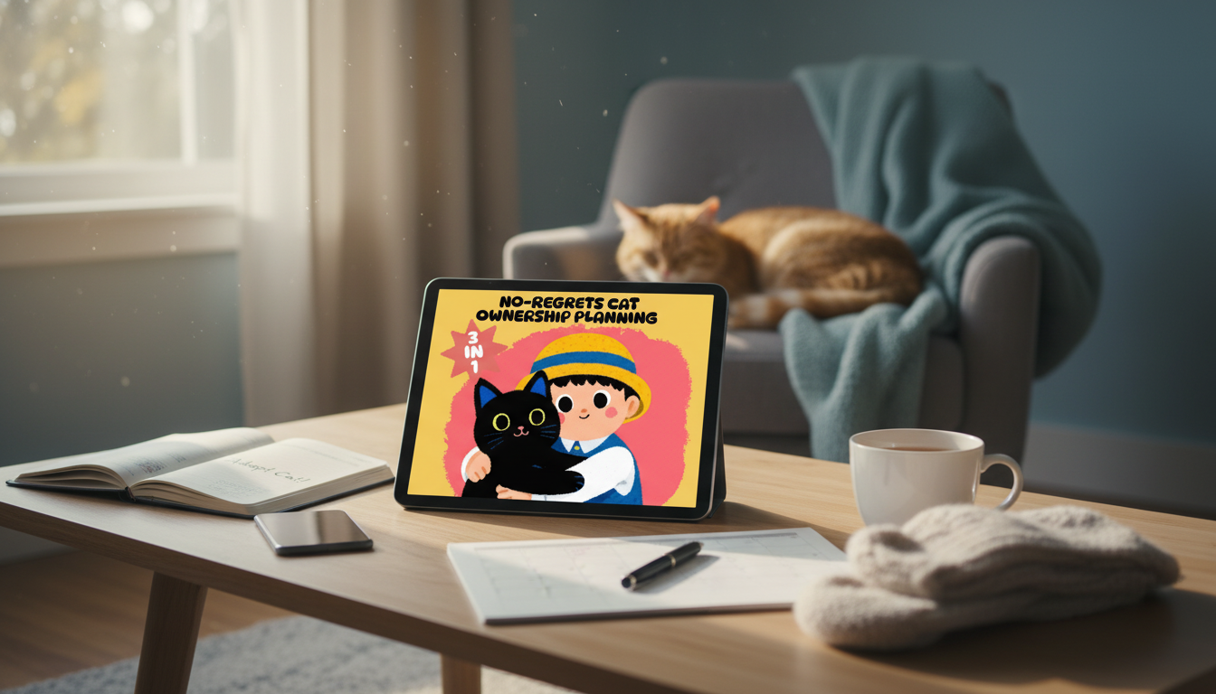 No-Regrets Cat Ownership Planning Pack (Digital Bundle)
