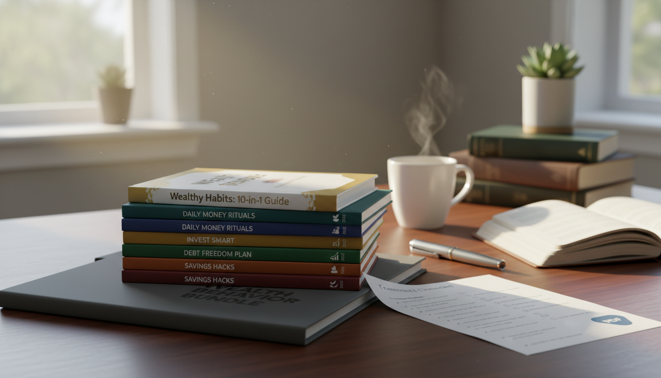 Build Wealth Behaviors: 10 Guides, Ebook & Checklists