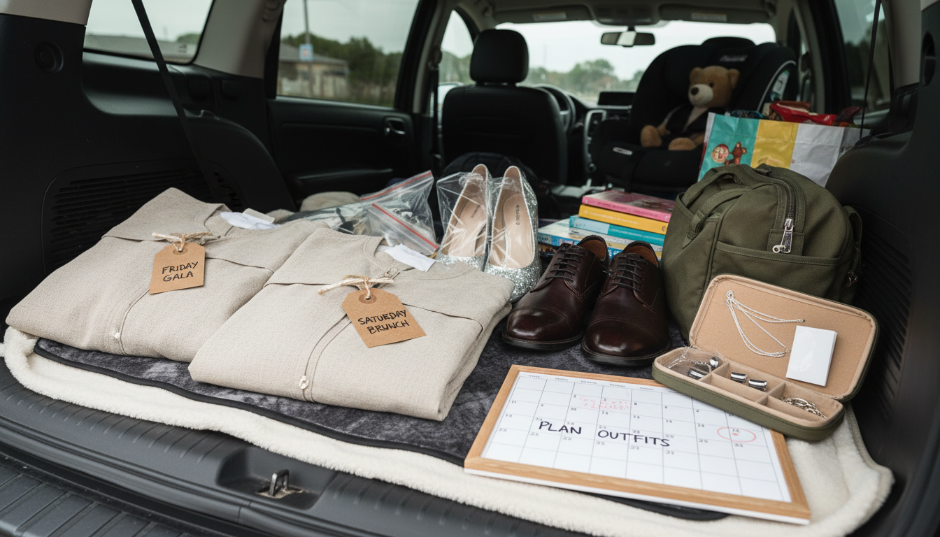 When to Plan Outfits for a Special-Event Weekend