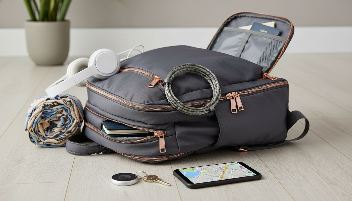 Anti-Theft Backpacks for Ladies: Features & Benefits