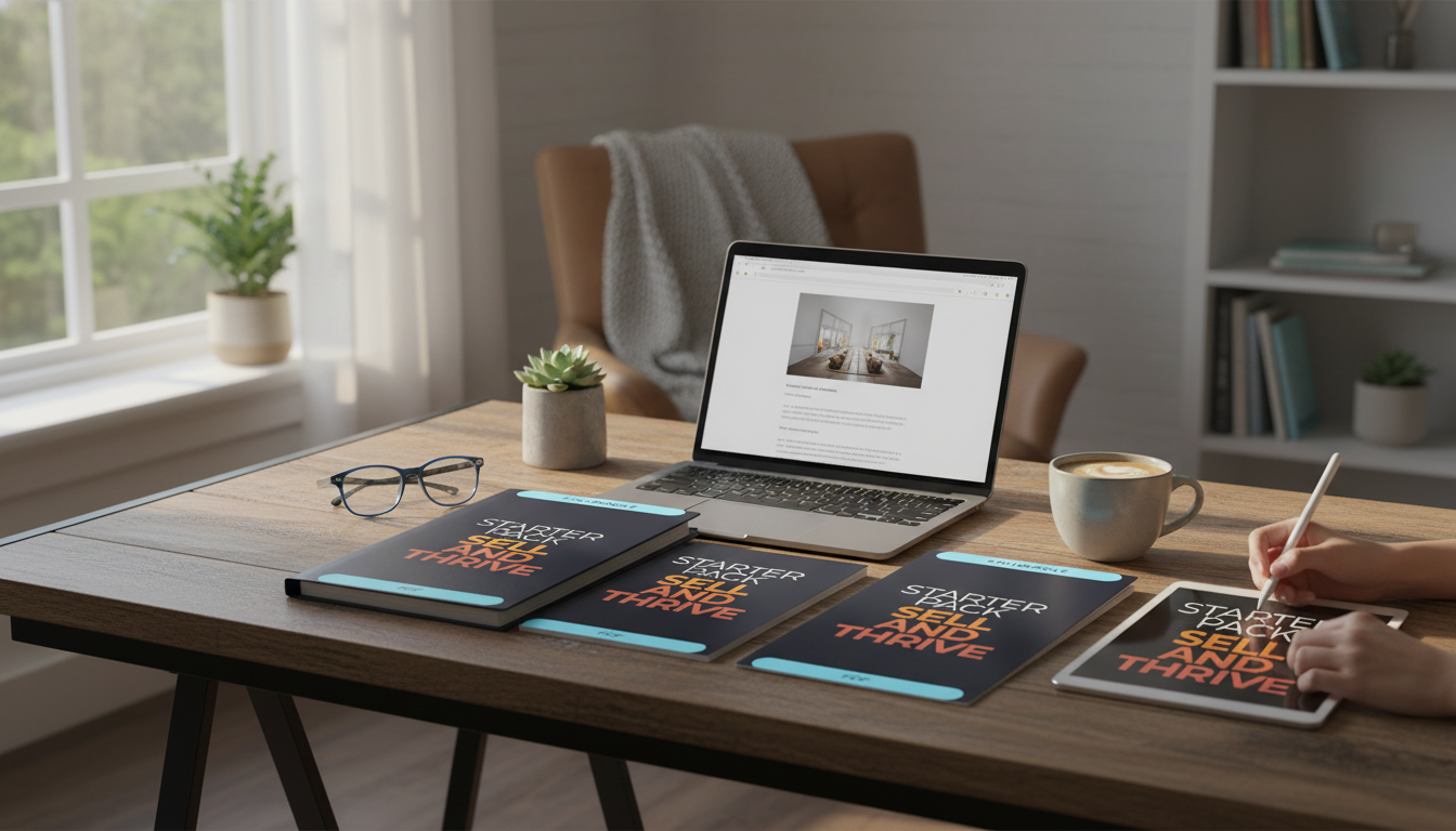 5-in-1 Digital Download Starter Pack: Launch Faster