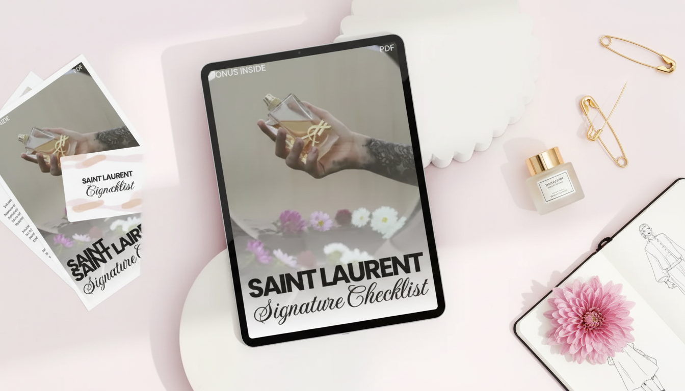 How to Spot Saint Laurent Style: Signature Checklist