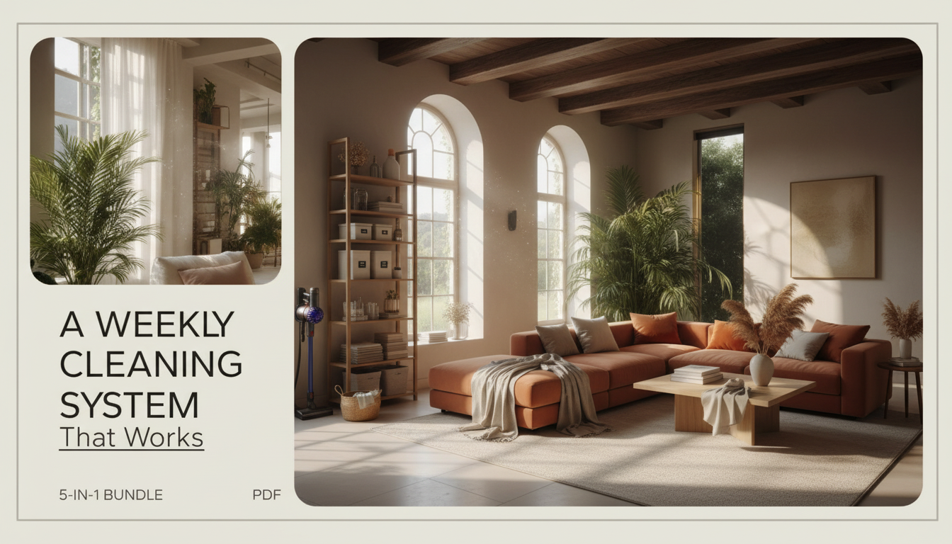 Weekly Cleaning System: Simple Routine for a Clean Home