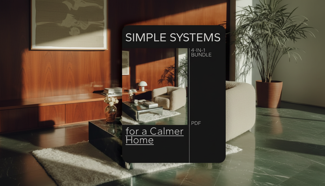 6 Simple Home Systems to Make Daily Life Easier