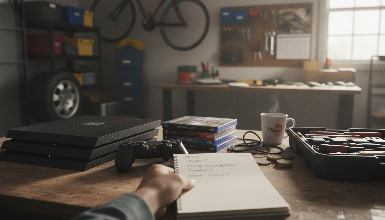 Buying a PS4: Model, Storage, Bundles & Used Tips